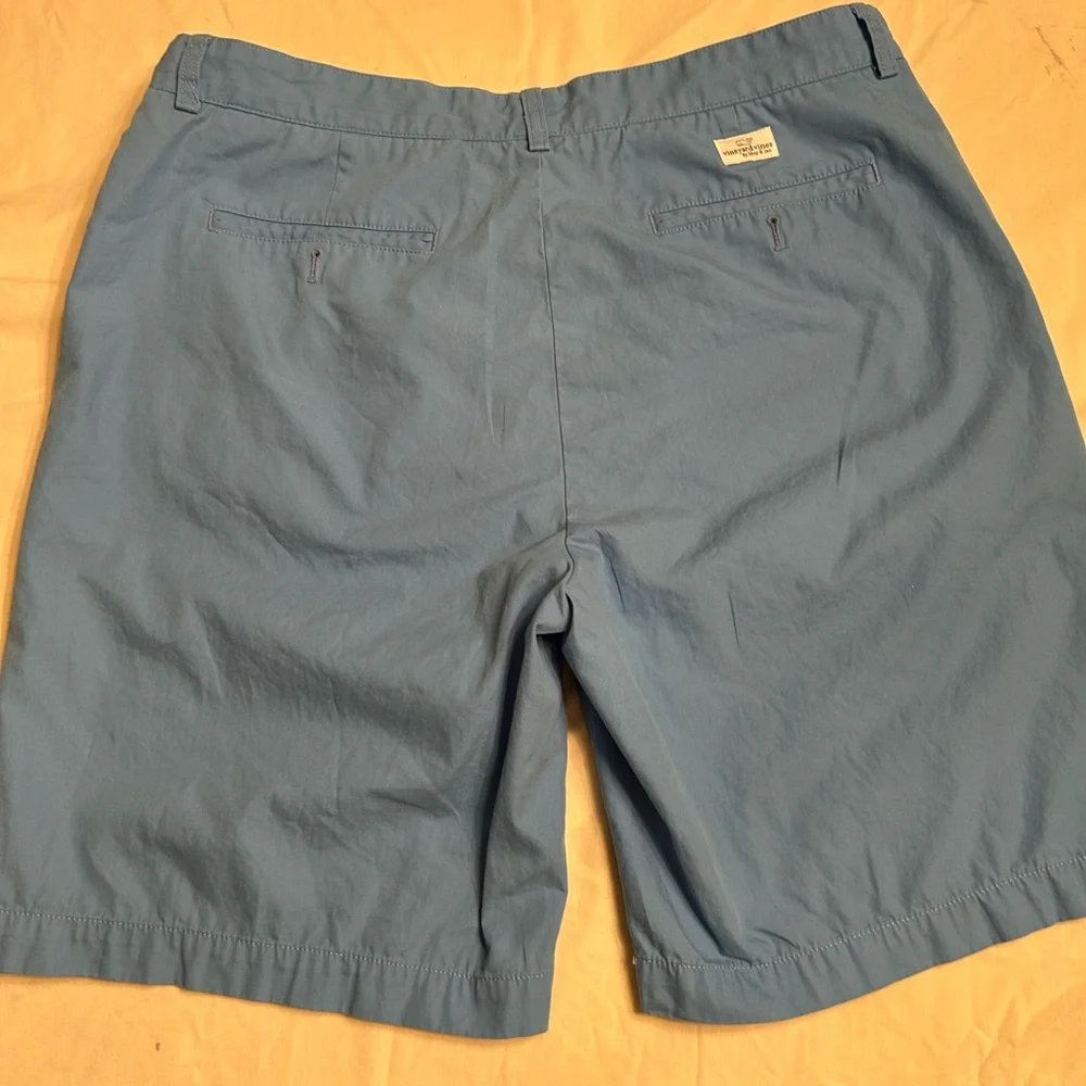 Vineyard Vines Shorts Mens‎ 35 Blue Short Logo Casual Golf Golfing Preppy